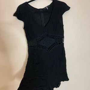 Missguided black festival romper